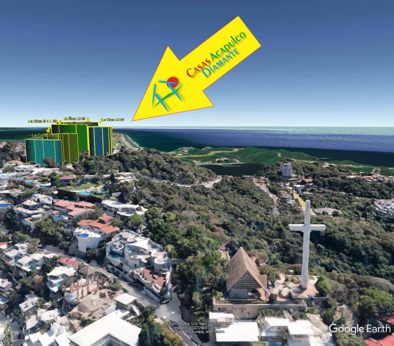 Terreno La Cima S4 27 y 29 LC 33, 34 y 35 - Vista aérea 14